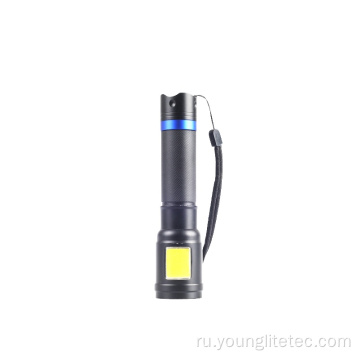 Алюминий светодиодный тактический фонарик с полным светом пола